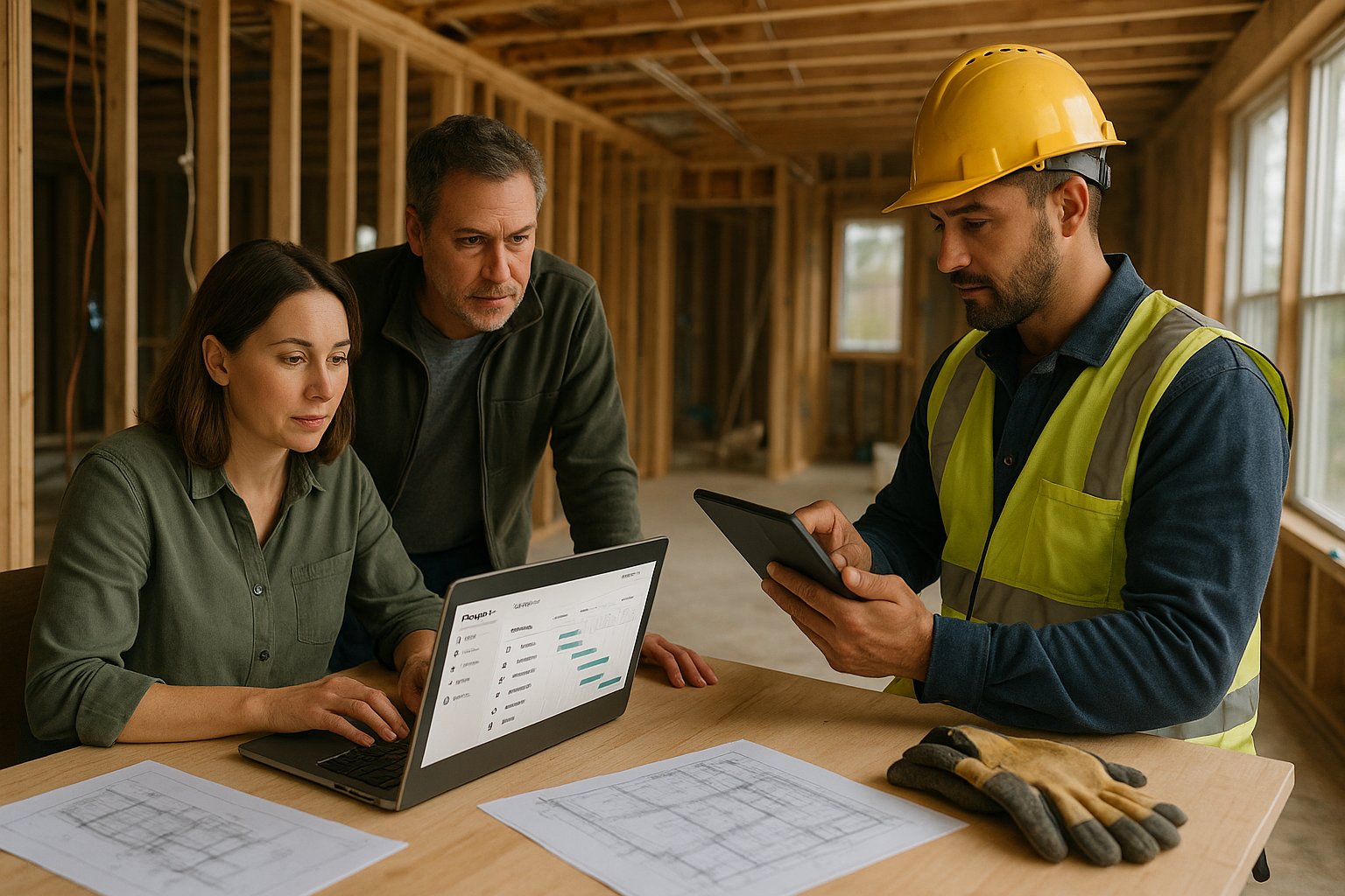 Project Management + Client & Contractor Portals